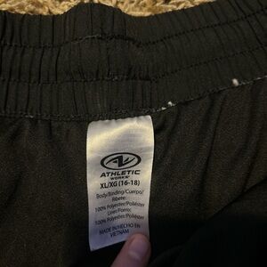 Athletic Works Black Elastic Waist Pants